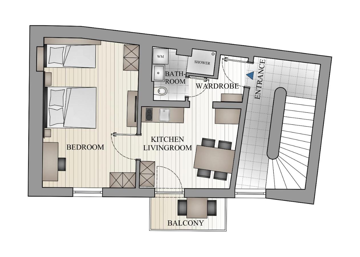 Junior Suite mit Balkon