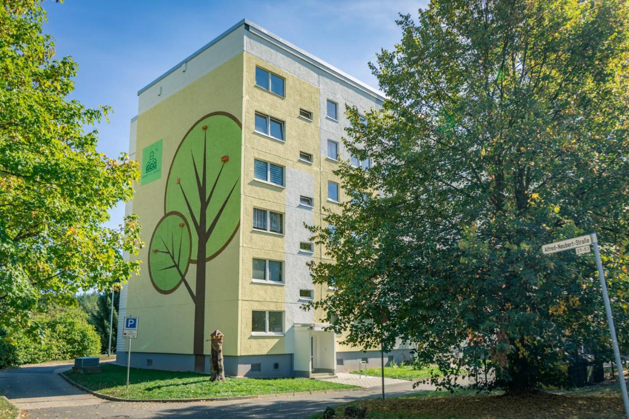 Retrocharme trifft Moderne, 400m bis zur Buslinie 39,52 & 53, WLAN - Bed and Breakfast Chemnitz