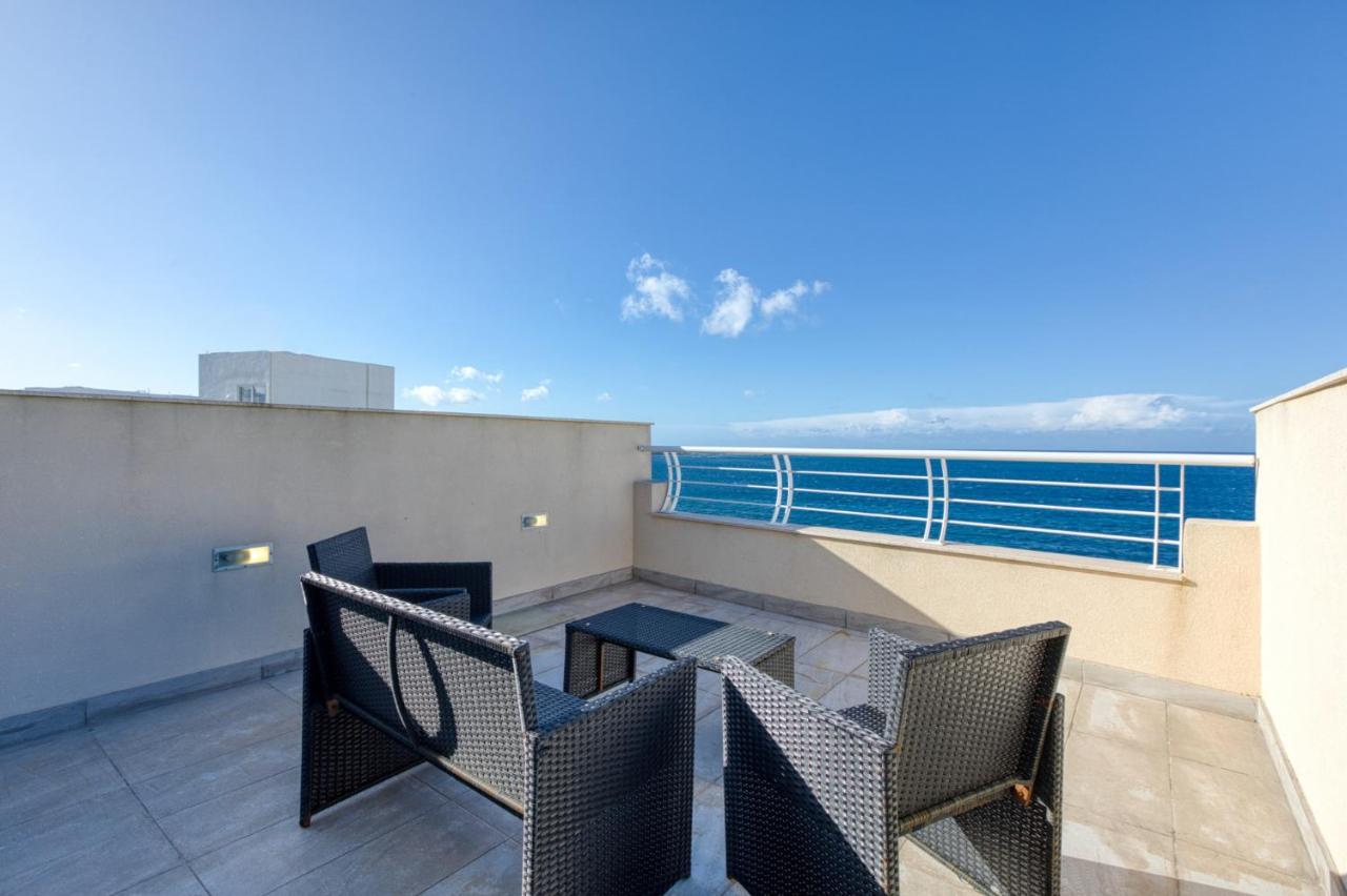 Stylish Penthouse Studio Bay Square 5 - B&B San Pawl il-Baħar