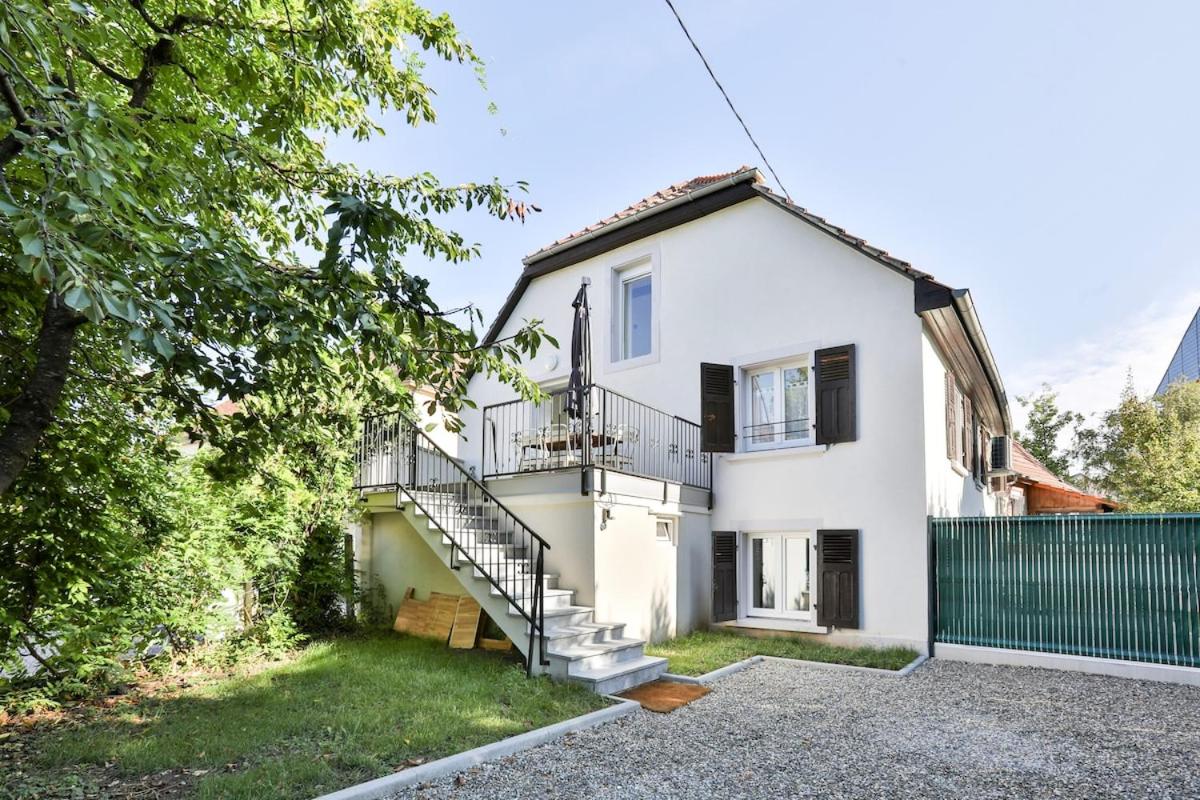le refuge fleuri T5 avec terrasse et jardin - Ferienwohnung Brunstatt