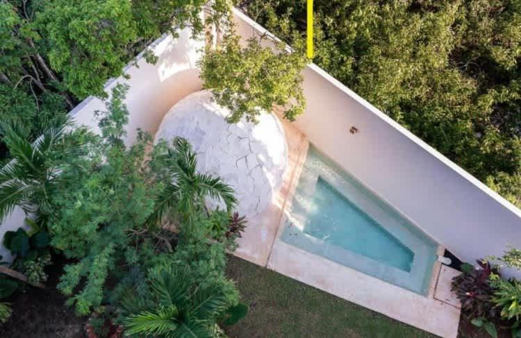 Tulum private jungle cool pool at Dk Tulum DK 500 mbps Wi-Fi 3 Bikes King Bed - Ferienwohnung Tulum