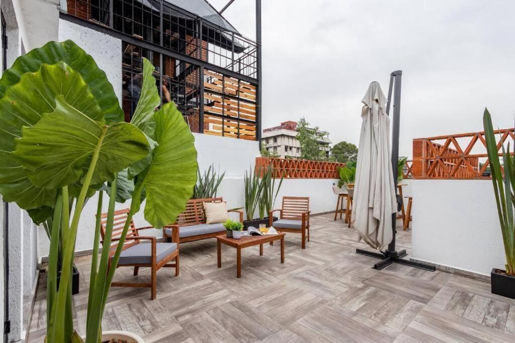 3 - Apartamento Privado Cama King Size Roma Sur - B&B Ciudad de México