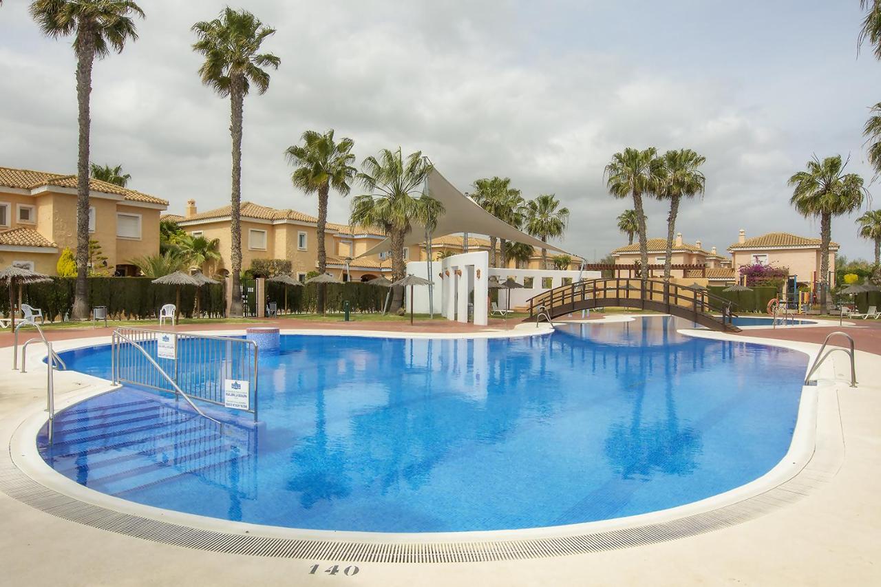 Vera Playa Chalet Adosado Jardín Piscina Parking - B&B