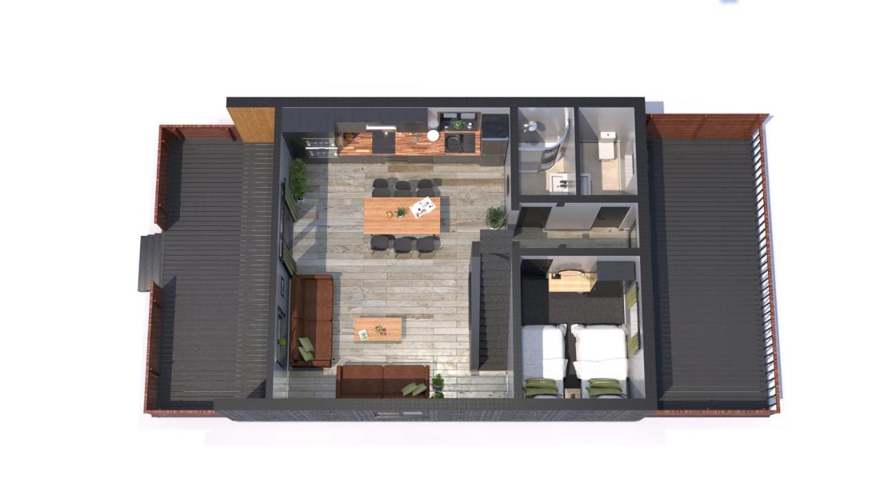 Cardinham Lodge 3 bedroom - max 6 occ - VP4 - B&B Looe