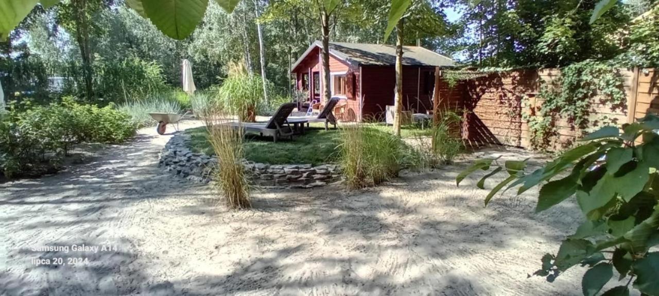 Domek nad jeziorem Strykowskim