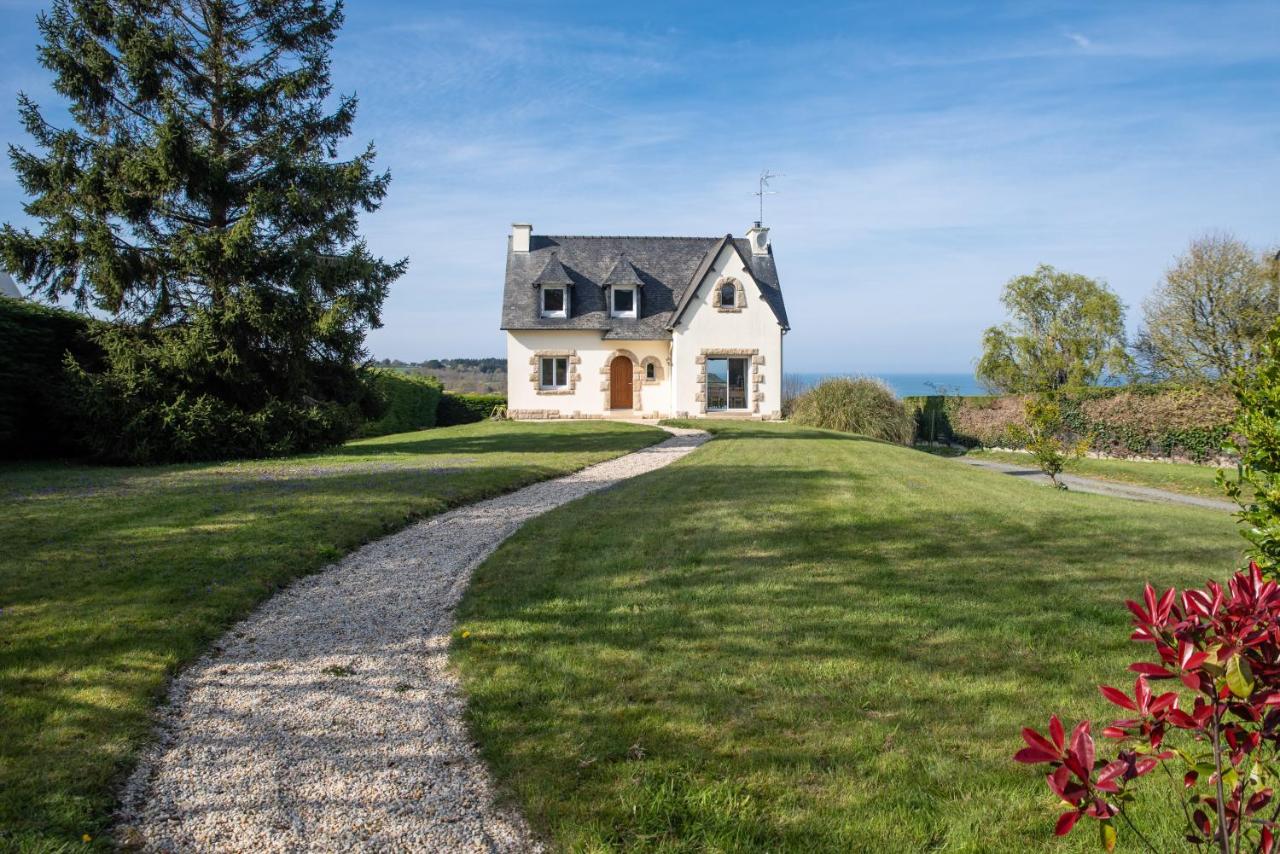L'escapade Maison familiale 3 étoiles jardin & vue mer, proche plage - B&B