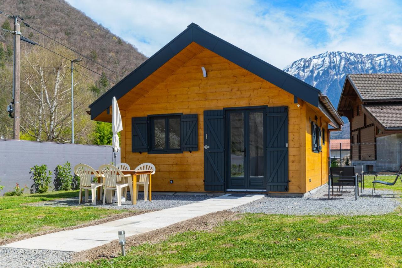 Chalet Cosy neuf sur terrain privé clôturé 600m2 - B&B