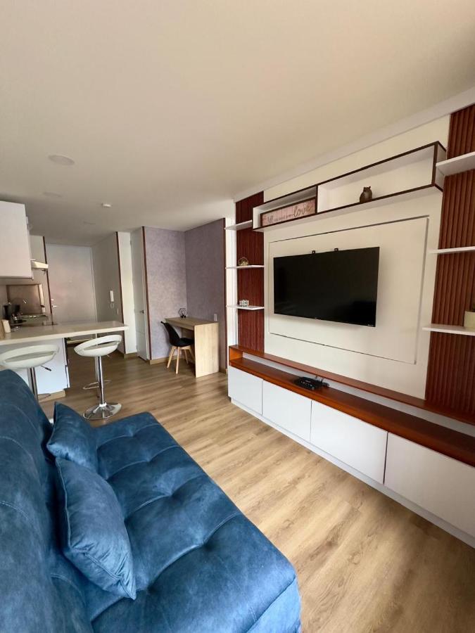 Apartaestudio Terraza Torre Colpatria - Ferienwohnung Bogotá