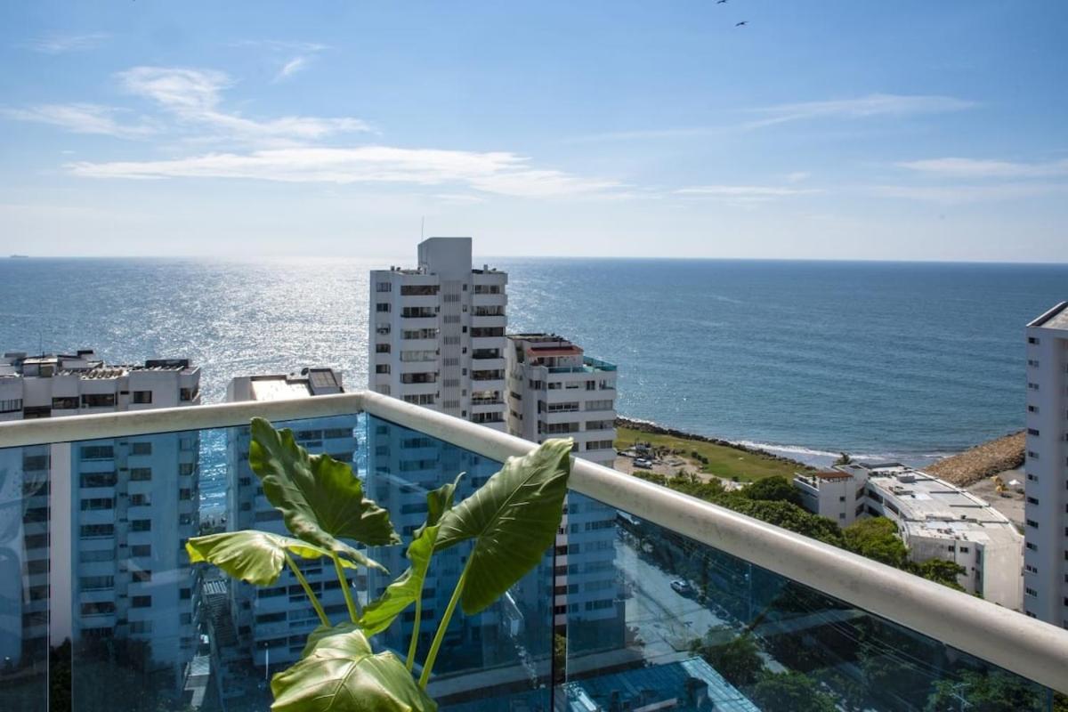 Oceanfront Sunset Apartment - Tu casa vista al mar Cartagena - B&B Cartagena de Indias
