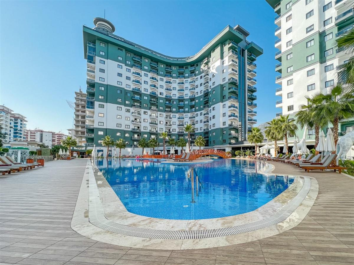 0212 Serenity Residence Махмутлар Дуплекс с Двумя Спальнями в комплексе с инфраструктурой отеля 5звезд - B&B