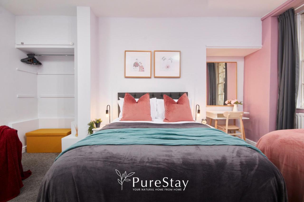 Elegant Apartment in Bath with Garden Sleeps 8 by PureStay - Chambres d’hôtes Bath