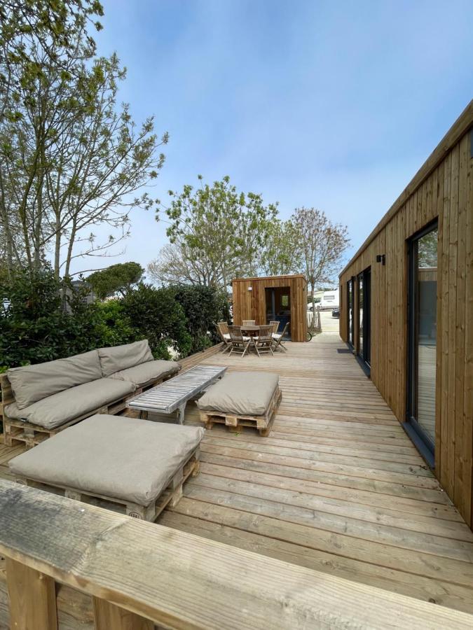 lodge chalet - Bed and Breakfast La Brée-les-Bains