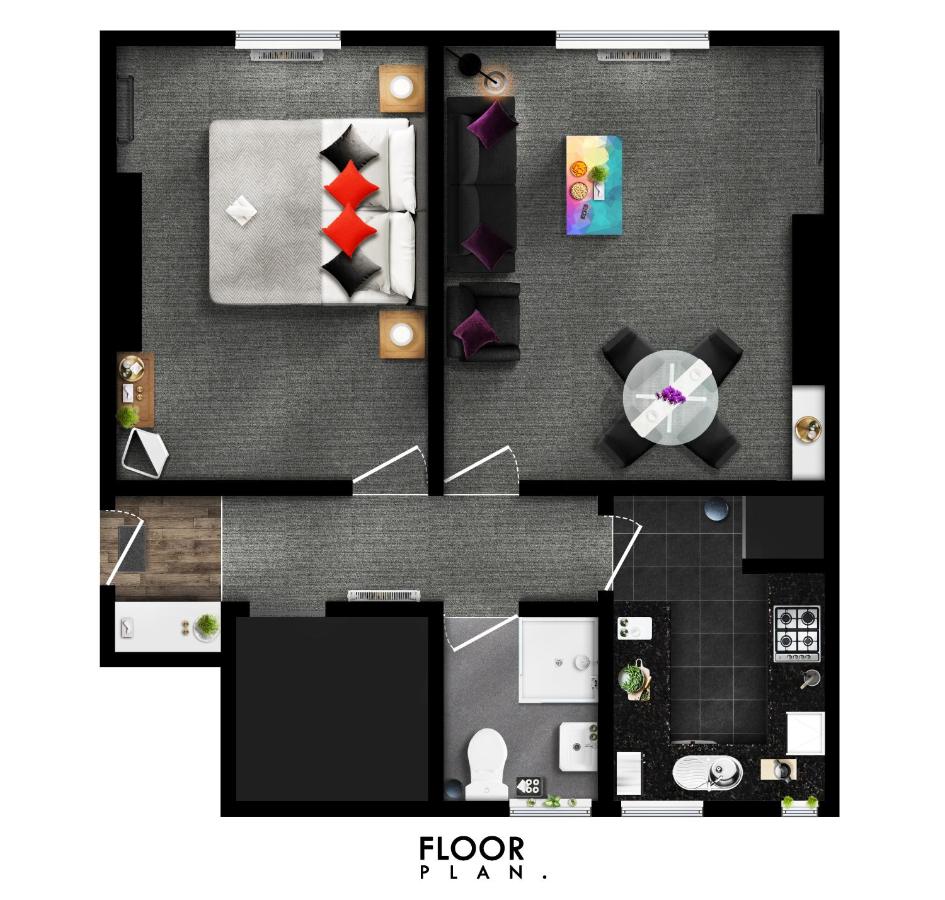 Welsh Drive Apartment by Klass Living Blantyre - Chambres d’hôtes