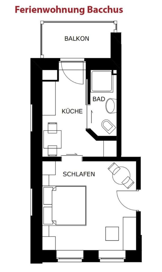 One-Bedroom Apartment "Bacchus"