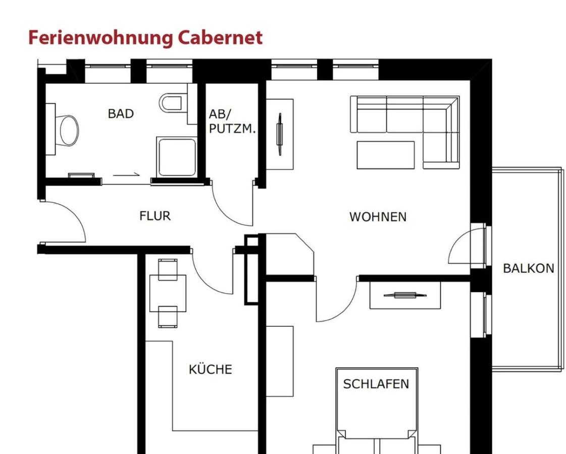 One-Bedroom Apartment "Cabernet"