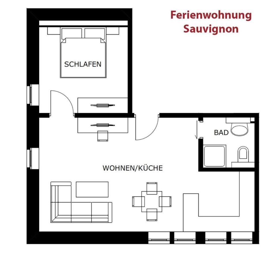 One-Bedroom Apartment "Sauvignon"