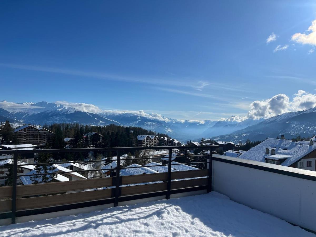 Breathtaking view with big Balcony - Ferienwohnung Crans-Montana
