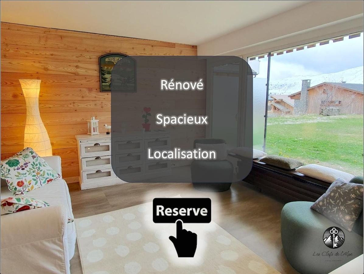 Cocon renové - Centre station - Rez de jardin - B&B Huez