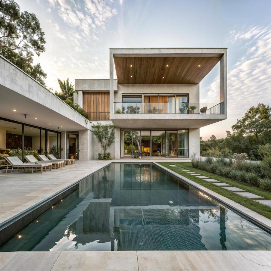 Royal villa with panoramic swimming pool - B&B