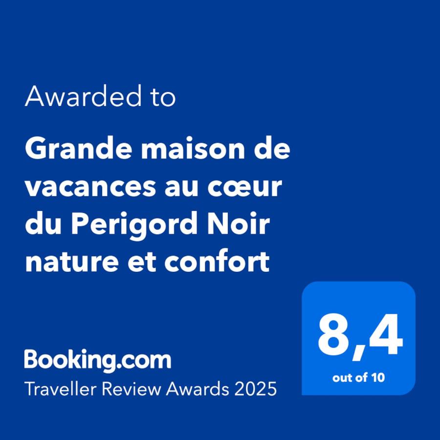 Grande maison de vacances au cœur du Perigord Noir nature et confort - B&B