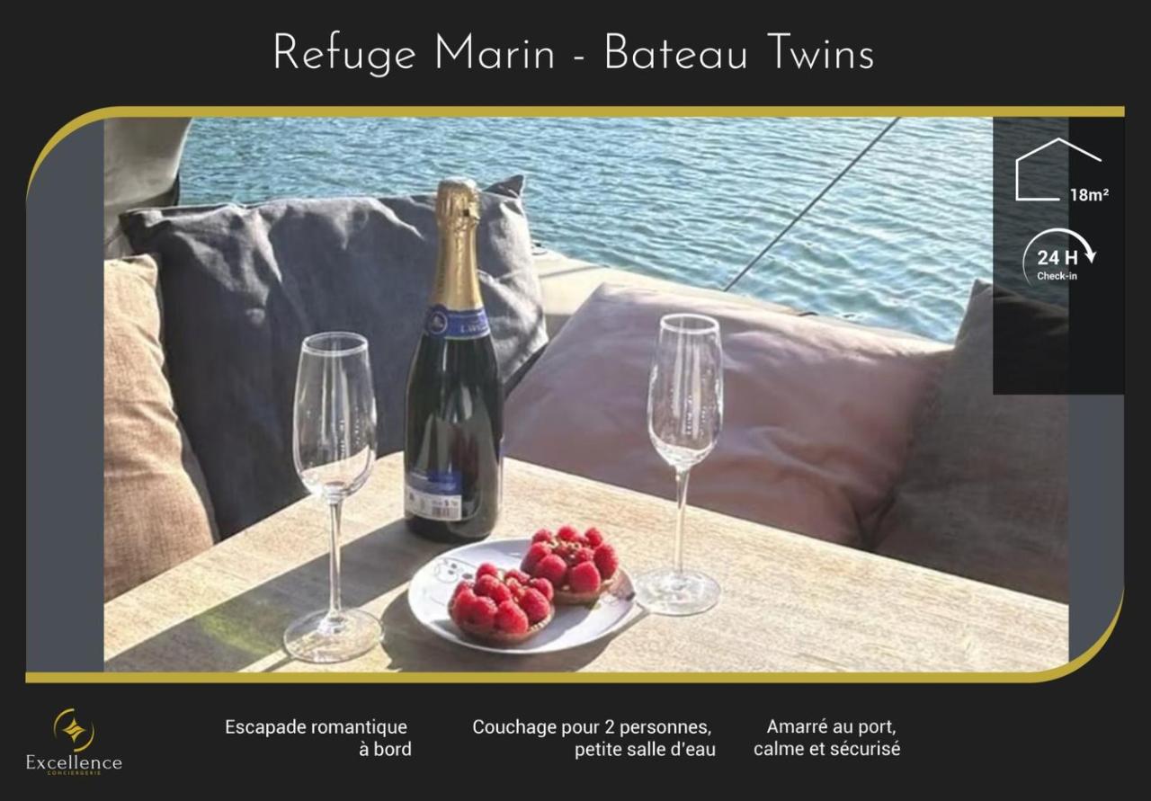 Refuge Marin - Twins Boat - B&B