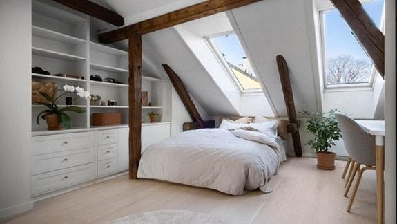 Central attic apartment with balcony - B&B Oslo