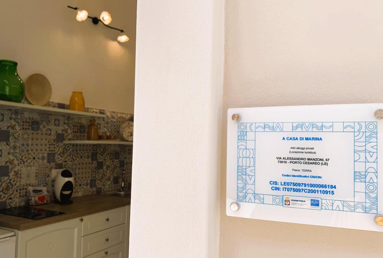 A casa di Marina Mare Centro posto auto in zona - B&B Porto Cesareo