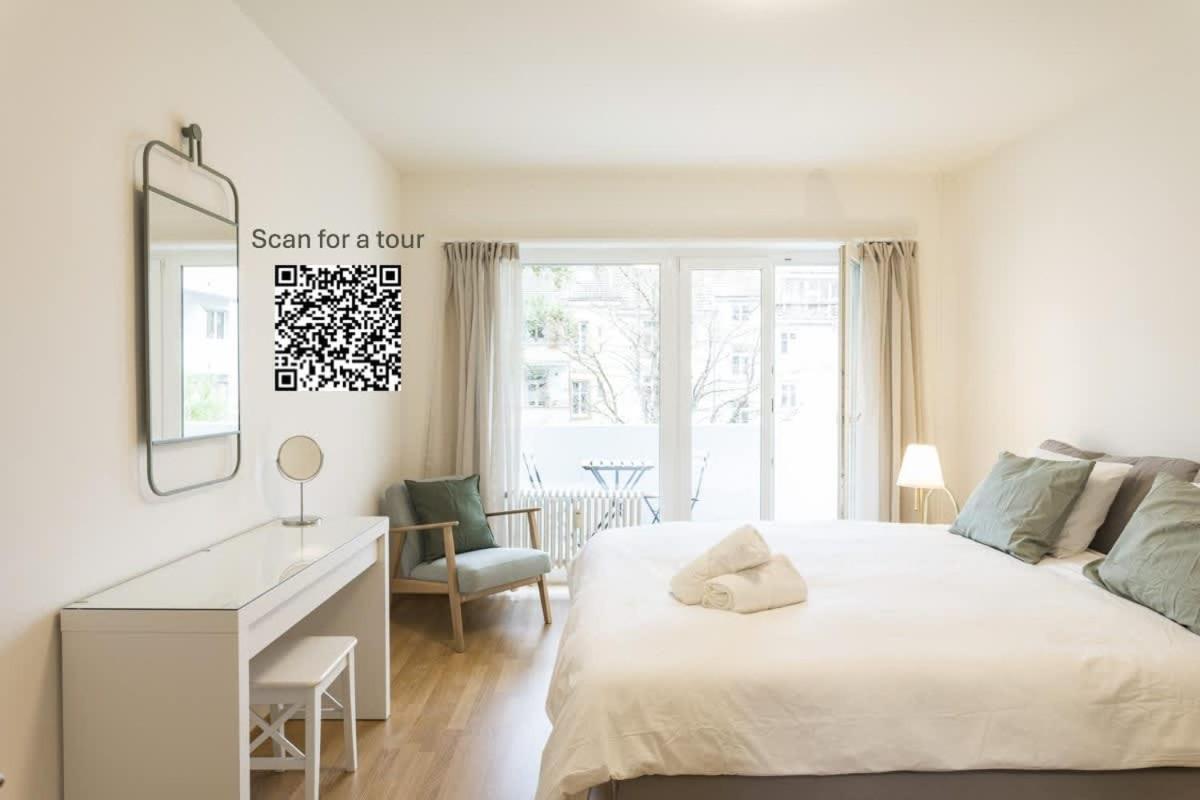 Modern appt opposite theatre, 7 min walk to Messe - B&B