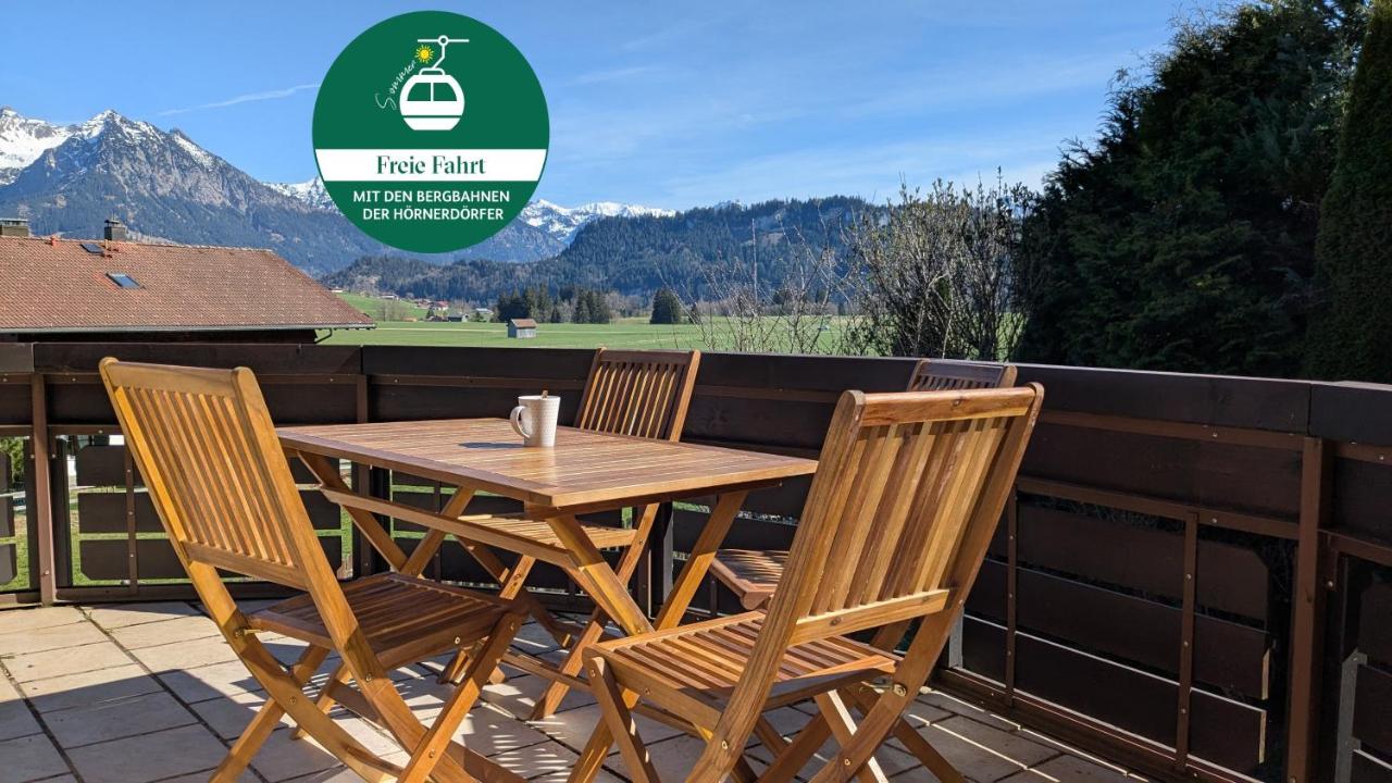 Ferienwohnung Alpengaudi in Bolsterlang Sommerbergbahn kostenlos - B&B