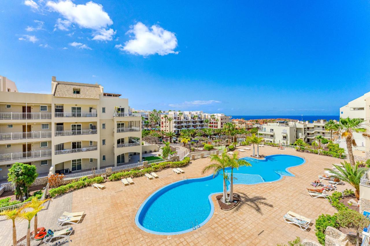 Beautiful sea view apartment with air condition San Remo-Palm Mar Arona - Ferienwohnung