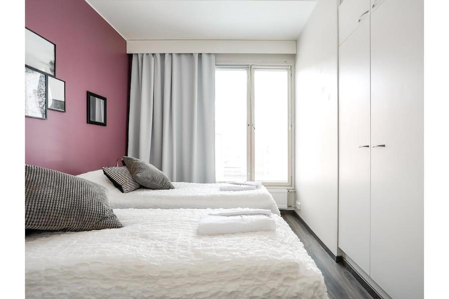 Apartment mit 2 Schlafzimmern und Stadtblick