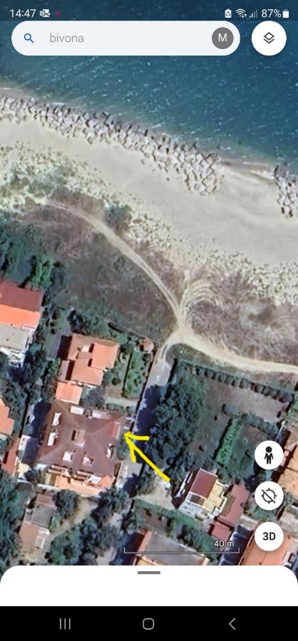Appartamento sulla spiaggia vicino tropea - Ferienwohnung