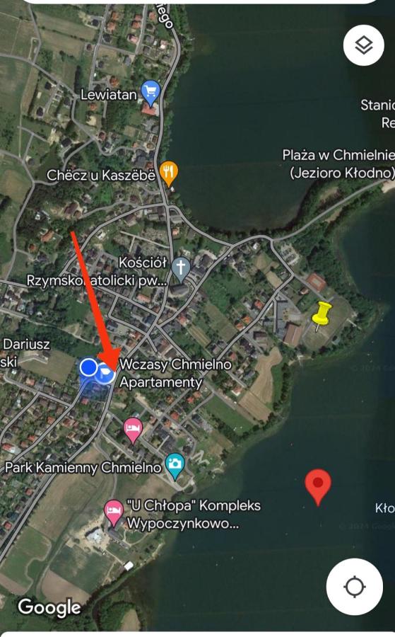 Wczasy Chmielno Apartament Oliwkowy - B&B Chmielno