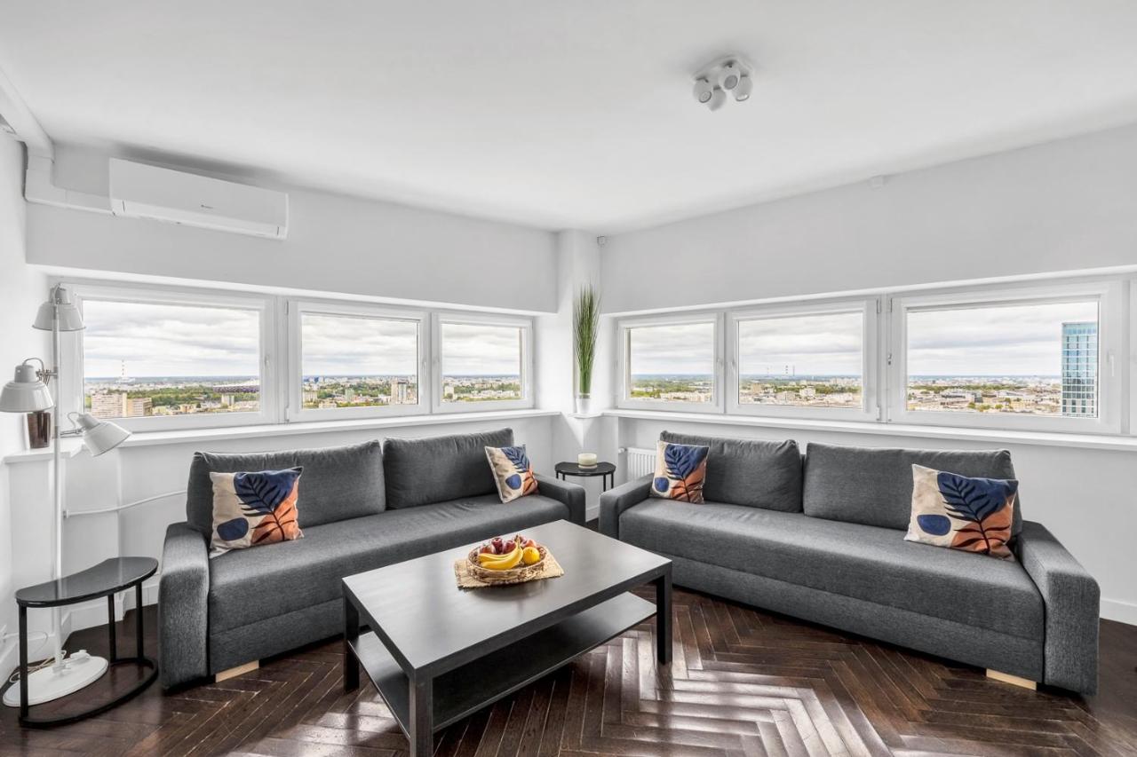 Apartments with view of Warsaw 23rd floor - Ferienwohnung