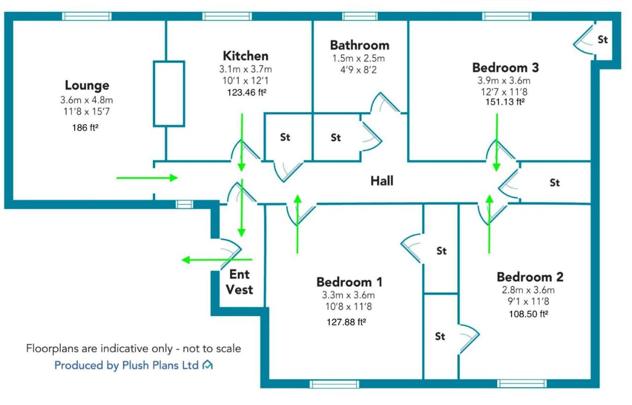 Colt Apartment by Klass Living Coatbridge - B&B