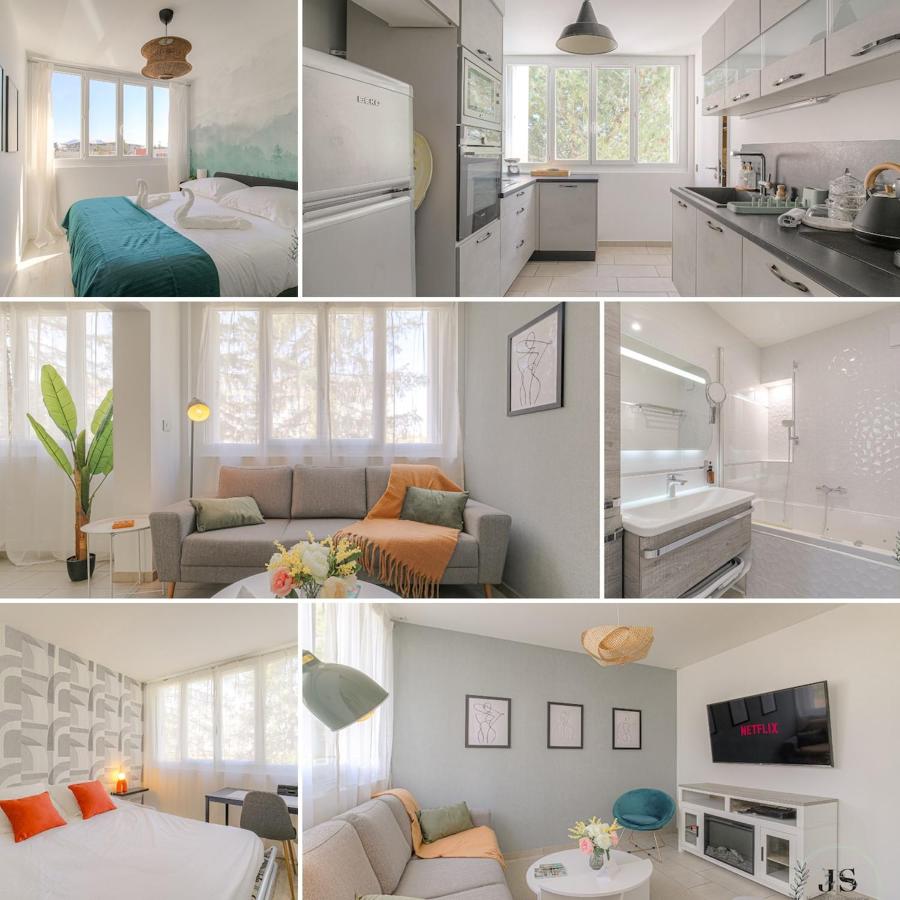 L'Escapade Stadium - T4 familial climatisé - Ferienwohnung