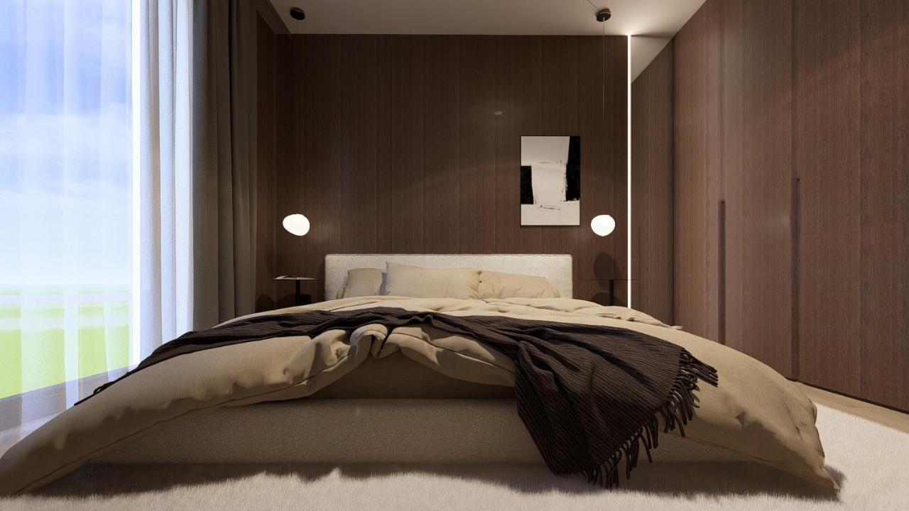 Deluxe Two-Bedroom Apartment with Garden View