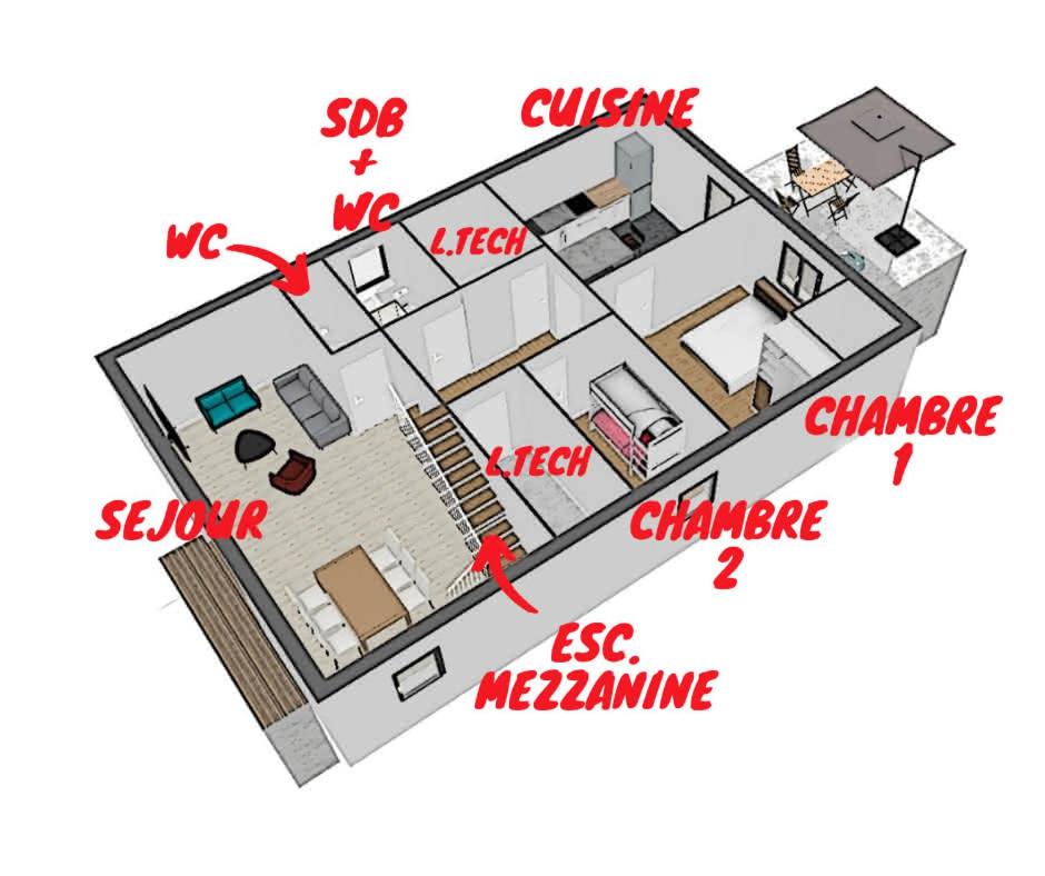 Apartamento con vistas a las montañas
