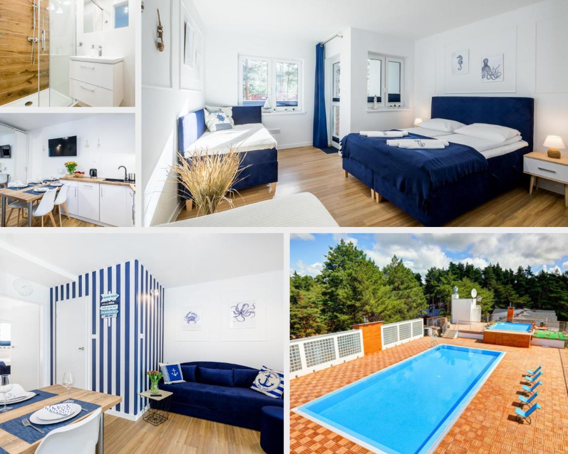 APARTAMENT 19B BLUE MARINE Poddąbie Basen Odkryty Brodziki Plac Zabaw