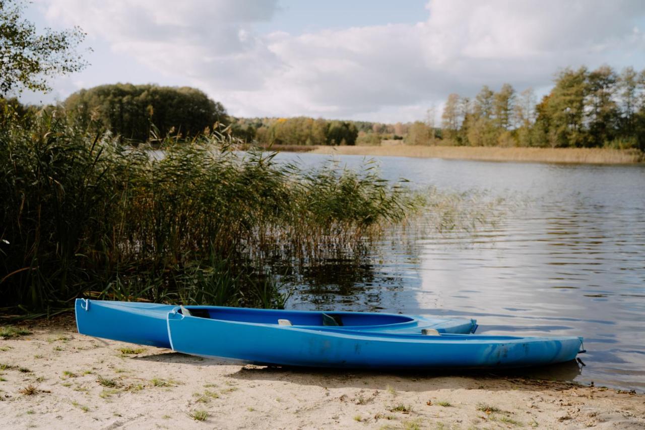 Domek nad Jeziorem Okrągłe plaża, pomosty wędkarskie, kajaki, jacuzzi, sauna - B&B