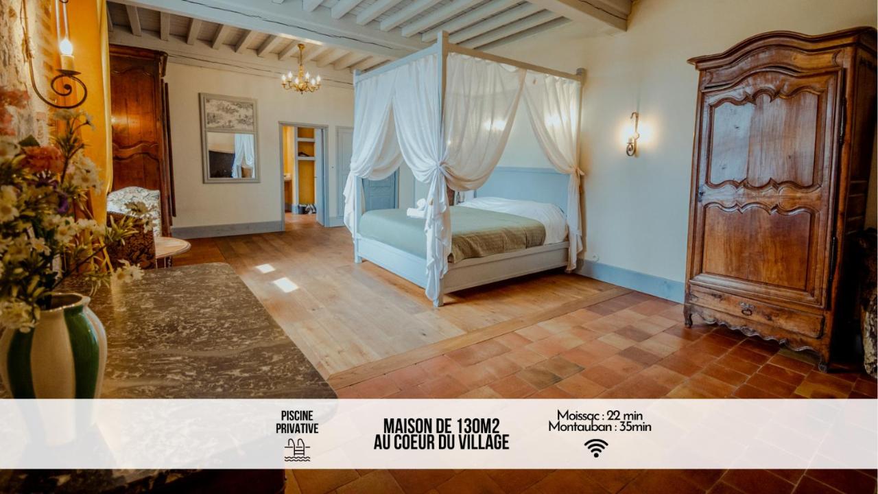 La tour de Cadel Maison 130m2 piscine Lauzerte - B&B