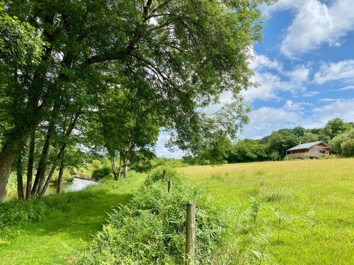 Kingfisher Cabin, Butterwell Farm, Riverside cabin on 40-acre private estate - B&B