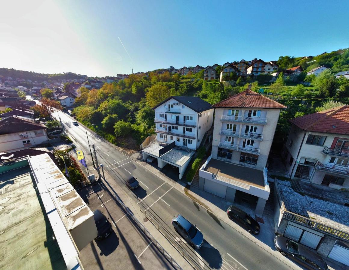 Studio mit Gartenblick