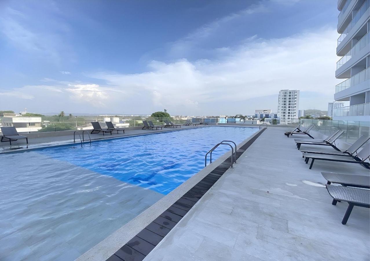 Condominio exclusivo nuevo frente al mar Cartagena Beach - Chambres d'hôtes Carthagène