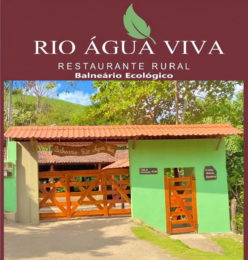 Balneário Rio Agua Viva - Chalé com Ar-Condicionado - Ferienwohnung Areia