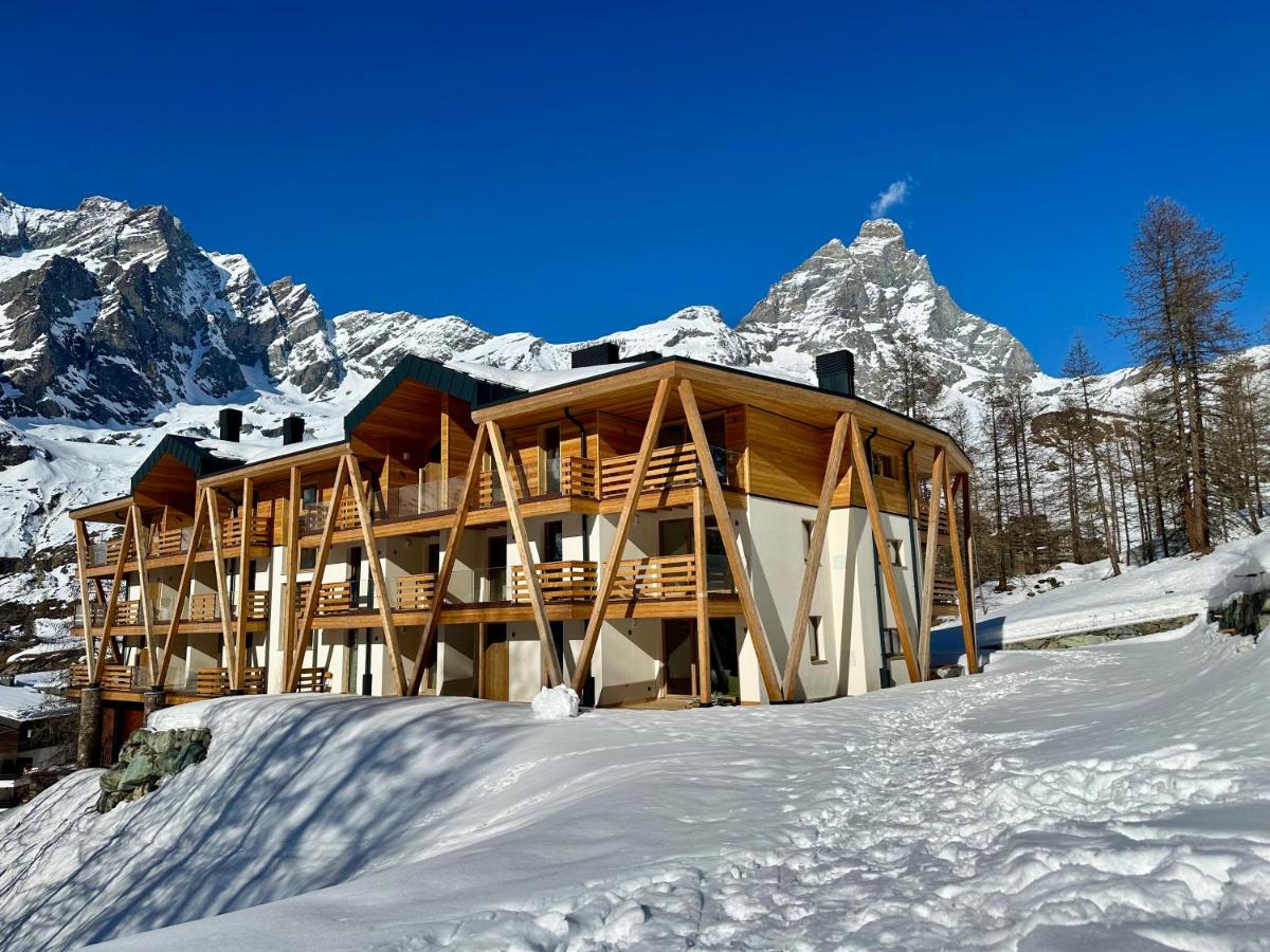 FLORA ALPINA EXPERIENCE - "Ski-to-Door" Brand New Chalet Apartments with Indoor Garage and Mountain View - B&B Cervinia