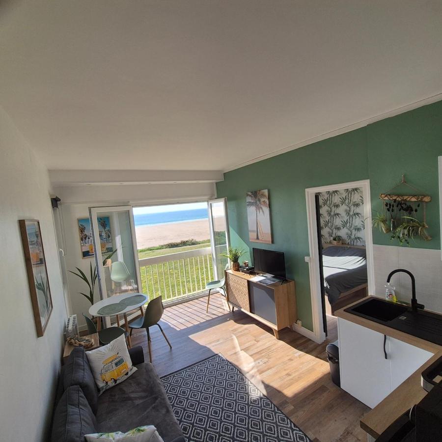 Vue panoramique plage Siouville Hague - B&B Diélette