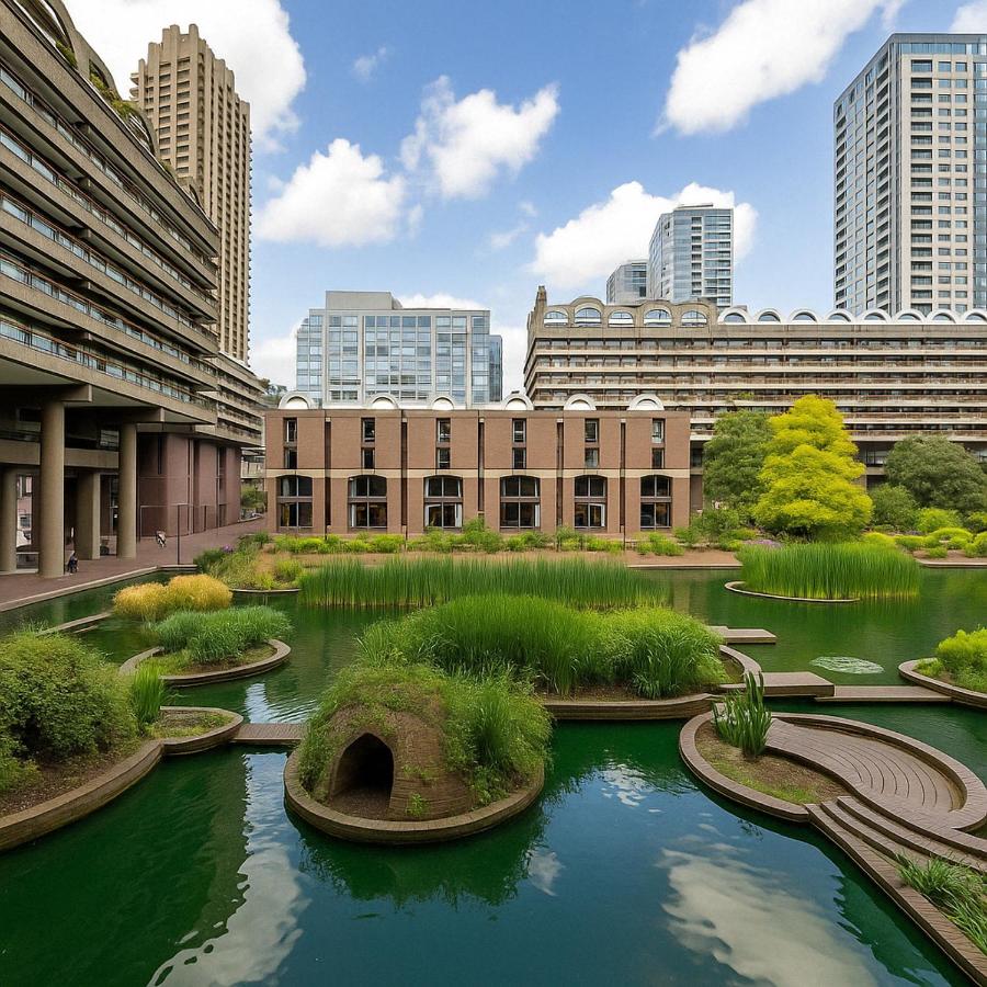 Well-Located City Apartment in Barbican - Chambres d’hôtes