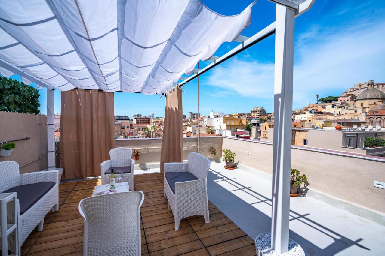 Panoramic House with terrace - Marina - B&B Cagliari