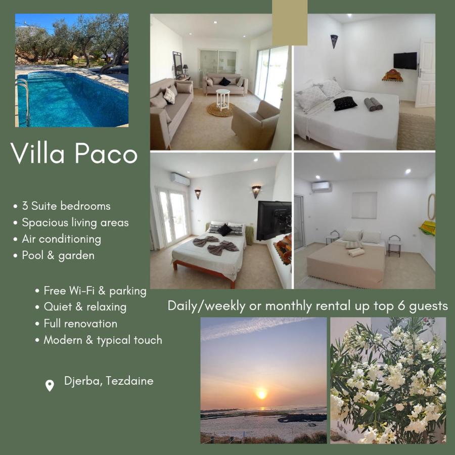 Chambre Suite Paco avec accès piscine - B&B Midoun
